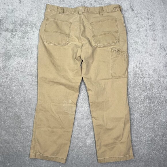 Carhartt Relaxed Fit Pants Men's 40 Bn2291-m Rugged Flex Canvas Khaki Gorpcore - Picture 10 of 16